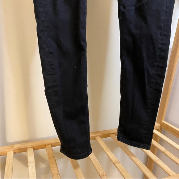 Black High Spray Skinny Jeans Stretch, Revolve ASOS, Size S - Picture 9 of 15